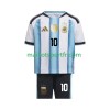 Maillot de Foot Argentine Lionel Messi 10 Enfant Domicile World Cup 2026